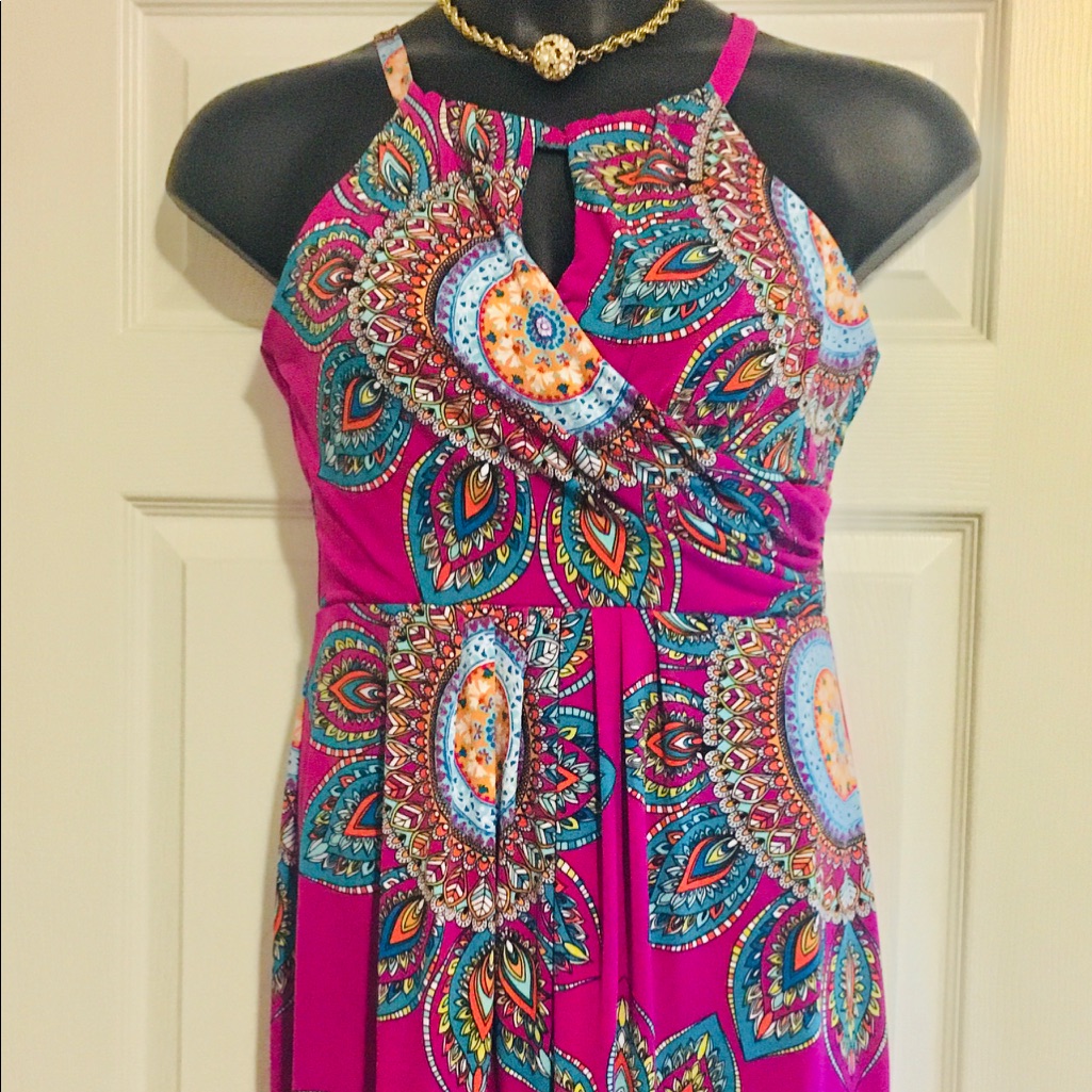 A Burst Of Color Dress
